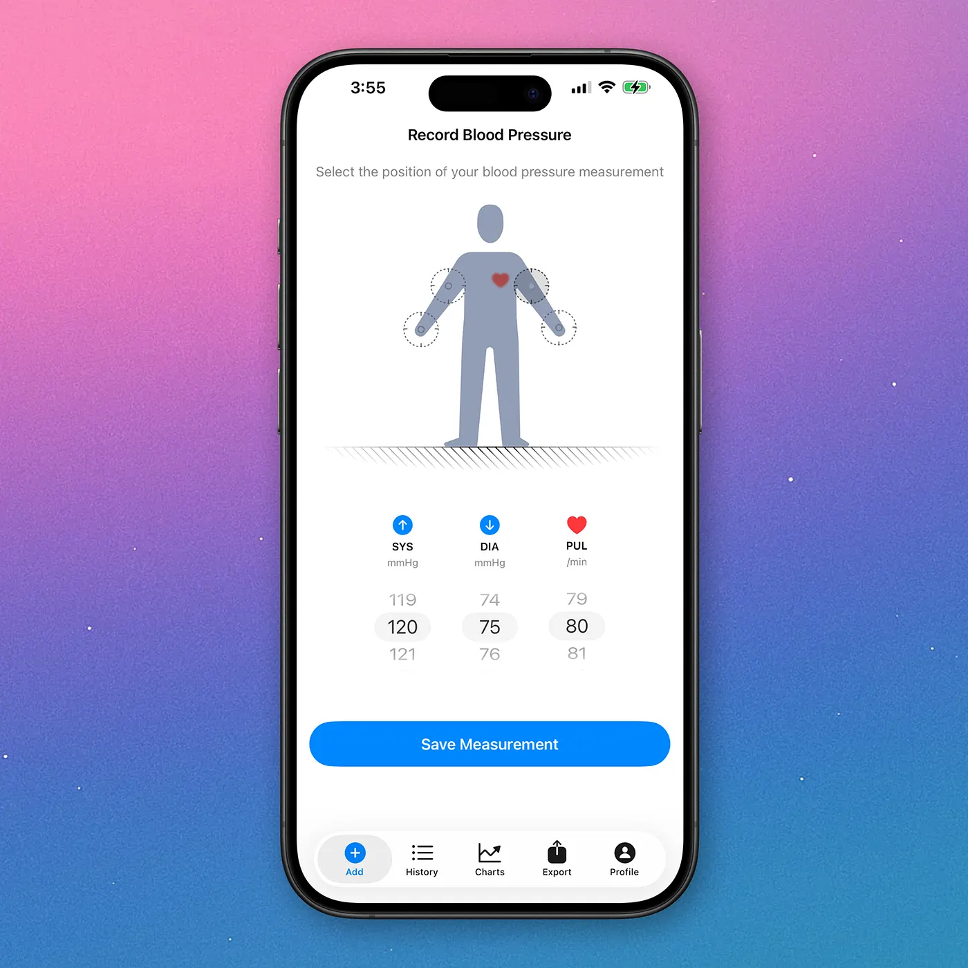 Blood Pressure App — Beat It