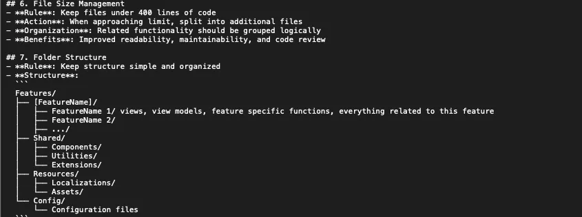 File structure